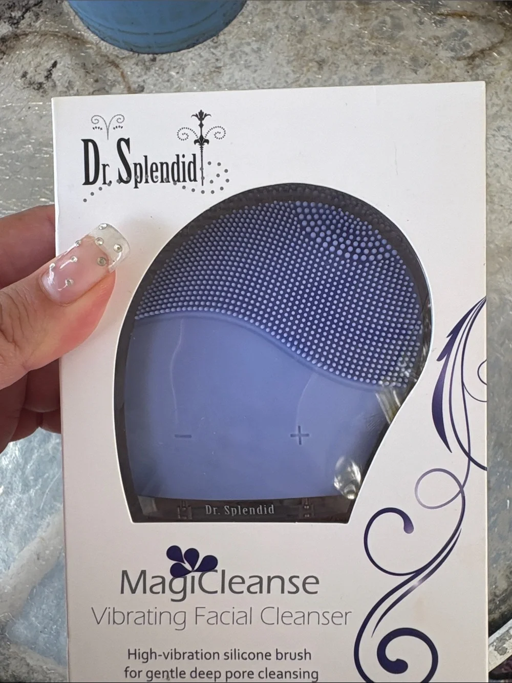 Splendid MagiCleanse Vibrating Facial Cleanser - Blue